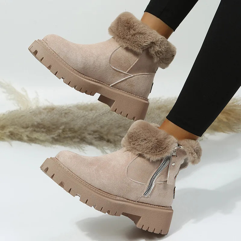 Evelyn™ | Cozy Winter Boots