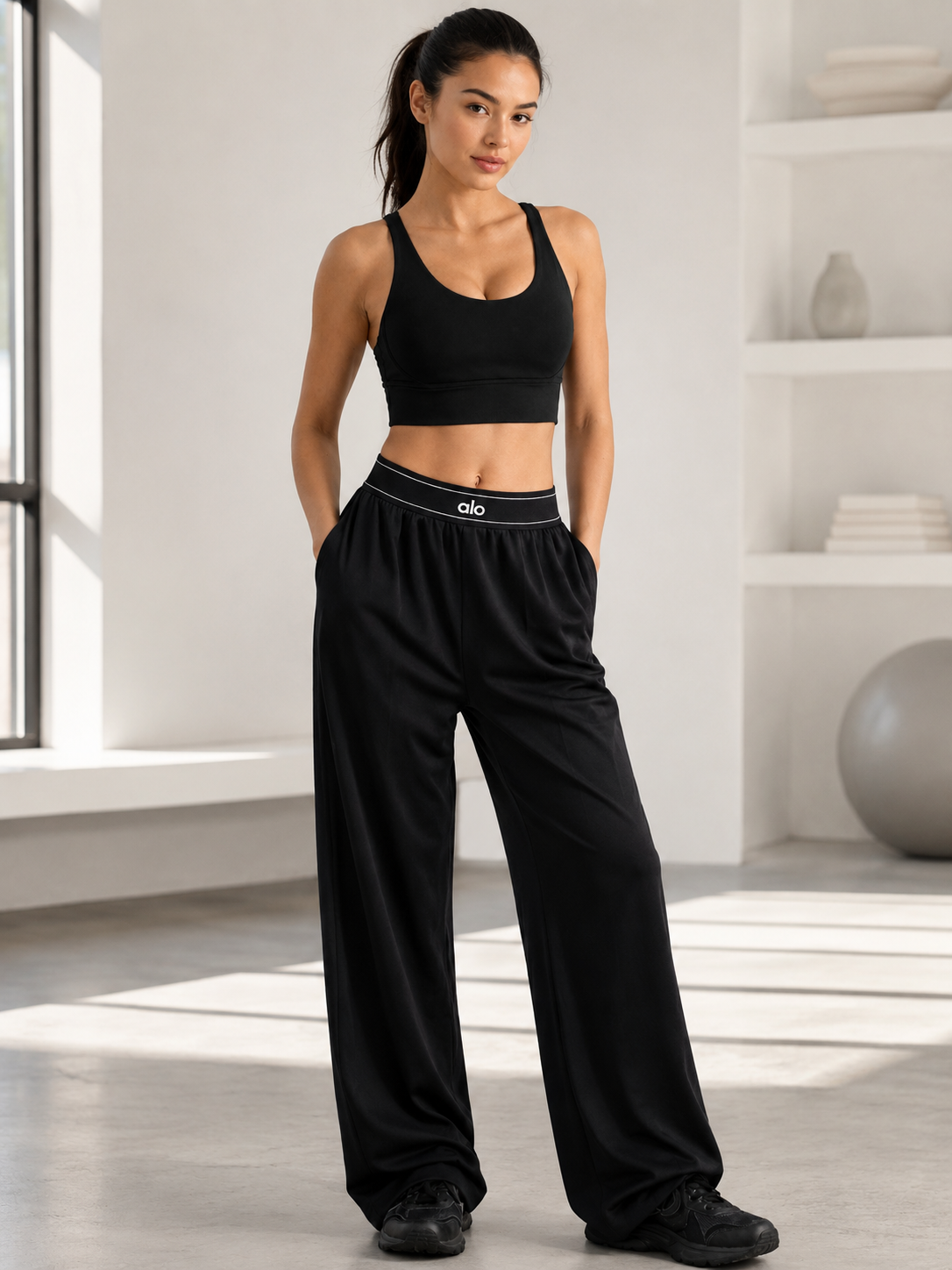 Cross Back Padded Sports Bra