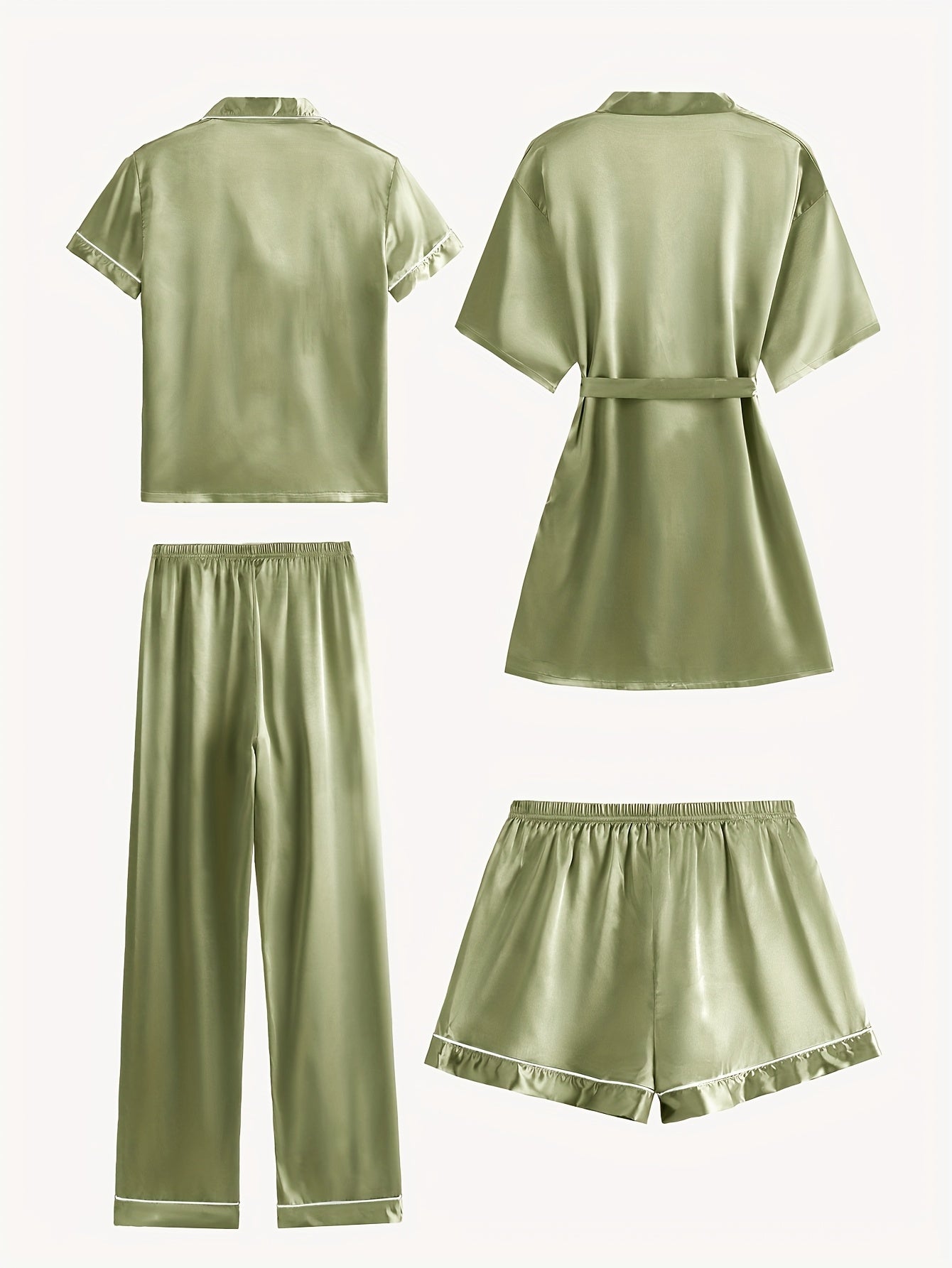 Victoria™ | 4-Piece Elegant Lounge & Robe Set
