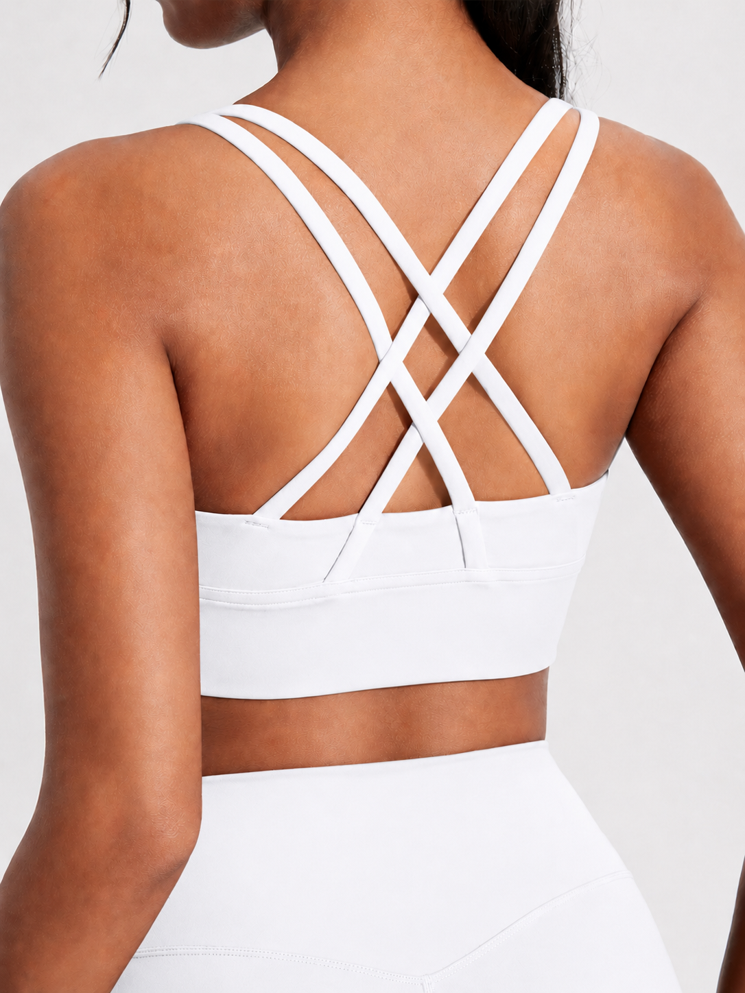 Cross Back Padded Sports Bra
